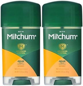 Mitchum Clear Gel Antiperspirant & Deodorant for Men, Super Sport - 2.25 oz - 2 pk