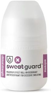 SWEAT GUARD® Extreme Antiperspirant - Roll On 50ml. Coconut Scented, Anti Sweat Deodorant For Underarm - Controls Excessive Sweating & Odour. Maximum Effect Hyperhidrosis Treatment For Armpit.