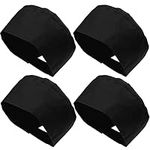 4 Pcs Unisex Chef Hats Adjustable K