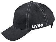 Uvex Uxucap_60-63 Industrial Bump Cap, Black, 60-63 Size
