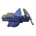 INTBUYING Milling Vise 8" Bench Clamp Vise Bench Vise Base Swivels 360° Lockdown Vise Milling Vise with 360° Swivel Locking Base