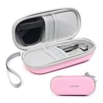 Luxtude Double Glasses Case Hard Shell, Double Eyeglass Case Dual Sunglasses Cases, Travel Sunglasses Organizer for Women Men