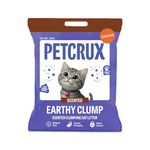PetCrux Earthy Clump Cat Litter 20kg, Orange Scented, Premium Natural Bentonite Clay, 99.9% Dust-Free, Super Clumping & Odour Lock, Bulk Pack for Multi-Cat Homes & Breeders