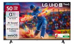 LG 126 cm (50 inches) UR7500 AI Series 4K Ultra HD (3840 x 2160) Smart webOS LED TV 50UR7500PSC