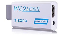 00 Wii to HDMI Converter,Output Video Audio Adapter HDMI Converter 1080P,Wii HDMI Adapter with 3,5mm Audio Jack&HDMI Output Compatible with Wii, Wii U, HDTV, Supports All Wii Display Modes 720P, NTS