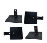 ZIPP Book Shelf Speaker Wall Mount Stand, 4-inch - Set of 4