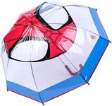 Marvel Spidey and His Amazing Friends Clear Cartoon Umbrella- Spidey