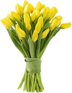 Blooms2Door PRIME NEXT DAY DELIVERY - WEDDING COLLECTION - 30 Yellow Tulips (Farm-Fresh Flowers and Homegrown in the USA) I Gift for Birthday, Anniversary, Thank You, Mother’s Day Fresh Flowers.