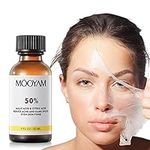 50% Citric Acid Peeling Serum for Face, Peeling Solution Face Exfoliator for Dark Skin, Exfoliating Peeling Solution for All Skin Types - 30ml / 1 fl oz