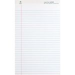 Business Source Bsn63109 Pad- Micro-Perforated- Legal Rld- 50 Sh- 8-.50In.X14In.- 12-Dz- White