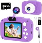 GlobalCrown Kids Camera,Mini Rechar