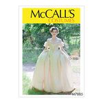 McCall's M7885E5 Women's Victorian Dress Costume Sewing Angela Clayton, Sizes 14-22 Patterns