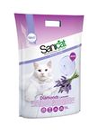 Sanicat Diamonds Lavender Silica Gel Cat Litter, 7.1 kg