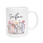 Singer Album Coffee Mug for Singer Fans, Tea Cup Merch for Womens and Girls, ERAS Music Lover Gift 11 Oz Ceramic Tea Mug Great Gift for Holiday Birthday Christmas