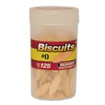 Milescraft 5434#0 Biscuits in a Bottle (1000 pack) - Birch for woodjoining and crafting