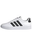 Adidas Men's Grand Court 3.0, White/Black/White, 9