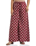 Amazon Brand - Myx Women's Relaxed Fit Casual Pants (AUR-PLZ-01_Maroon_XXL)