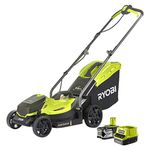 Ryobi RLM18X33B40 18V ONE+ Cordless 33cm Lawnmower Starter Kit (1 x 4.0Ah)