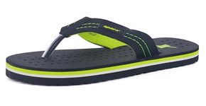 Sparx mens SF0517G Black Flip-Flop - 8 UK (SF0517GBKBK0008)