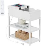 CASADISO Bedside Table with Power B