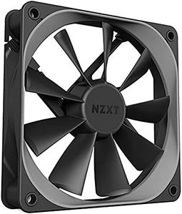 NZXT AER F - RF-AF140-B1-140mm - Winglet Designed Fan Blades - Fluid Dynamic Bearings - PWM Airﬂow Fans - Gaming Computer Fan