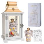 Memorial Lantern - Bereavement Sympathy Gifts for Loss of Loved One Memorial Gifts for Loss of Mother Loss of Father Remembrance Gifts Thoughtful Funeral Gifts for Loss of Loved One