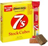 Massel 7's Beef Style Stock Cubes - Plant Based, Low FODMAP & Gluten-Free, 35g x 10 Pack