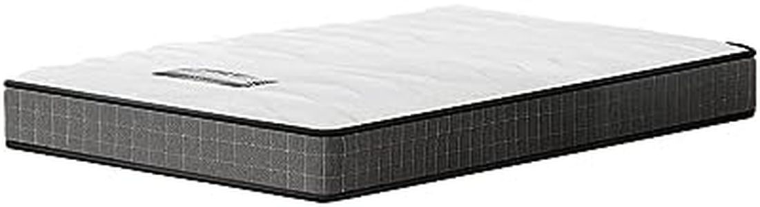 BEDRA BEDDING Bed Foam Mattress 22CM - Medium Firm Polyester Fabric Mattress for Luxurious Rest Pressure Relief, Fits Bunk Bed, King Single Size