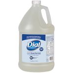 Dial 724696 Light Floral Clear Antimicrobial Sensitive Skin Liquid Hand Soap, 1 Gallon Bottle (Pack of 4)