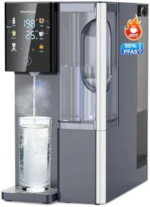 VonWater CT910H Reverse Osmosis Water Filter Countertop, 3S Instant Hot RO Water Filtration System, 7-Stage Water Purifier with Removable Pitcher, NSF/ANSI 372, Reduce TDS PFAS, No Installation