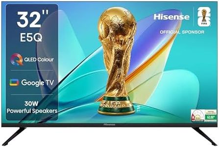 Hisense 80 cm (32 inches) E5Q Series HD Ready Smart QLED Google TV 32E5Q