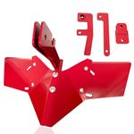 15683 Hiller Furrower for Rear Tine Tiller,Three Types of Adapters,Adjustable Plow Wing,Suitable for Plowing Farmland,Building Gardens,Growing Potatoes,Corn,Etc