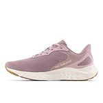 New Balance Women's Fresh Foam Arishi V4 Running Shoe, Lilac Chalk/Violet Shadow/Light Gold Metallic, 9 Medium US