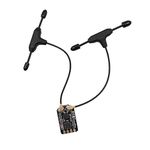 Hsthe Sea RP3 ExpressLRS 2.4GHz ELRS Nano Receiver Long Range Low Latency Receiver with UFL T Antenna for FPV Micro Drone FPV Racing Drone Quadcopter