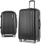 Wanderlite Luggage Set 20" 28" Blac