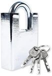 Handy Hardware Extra Heavy Duty Padlock with 4 Keys, 50 mm Size