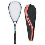 Squash Racket, Lightweight 350g Beginners Squash Racquet Shock Proof Squash Playing Racket with Carry Bag, for Outdoor Playground Gym Backyard