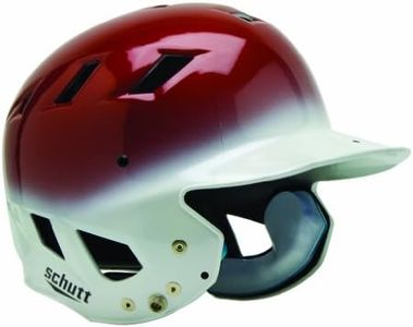 Schutt Sports AiR Maxx T Softball Batter's Helmet, White, Small