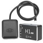 RC Helicopter Flight Controller,Aluminum Alloy H1 Flight Controller with GPS Hover One‑Key Return 3D Flying Function for FW450 Remote Control Helicopter