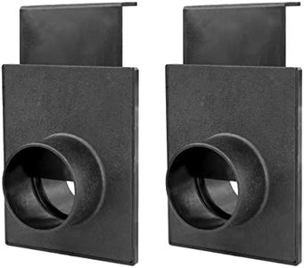 POWERTEC 70133-P2 2-1/2-Inch Blast Gate for for Dust Collector, Dust Collection Fittings, 2 PK