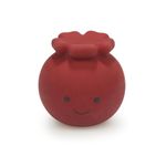 Petface Foodie Faces Carrie Cranberry Latex Dog Toy with Built-In Squeaker