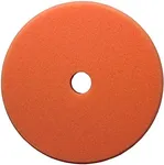 Malco Epic Orange Foam Medium Duty Pad 6.5 inch - Orbital Polishing Pad for P2500 Sand Scratches/Use with Malco Epic Medium-Duty Compound (109132) / Swirl-Free and Dust-Free Finish / (840002)