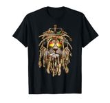 Rastafarian clothing and Reggae apparel with Reggae Lion T-Shirt