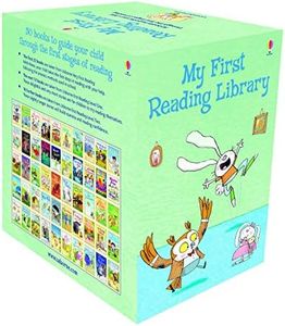 Usborne My Very First Reading Library 50 Books Set Collection Pack Early Level 1 and 2
