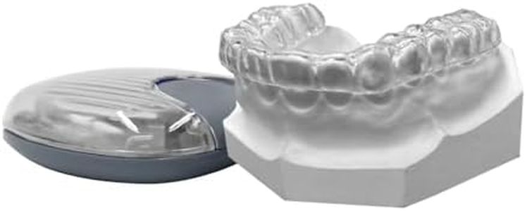 SweetGuards - Custom Dental Night Guard,Durable Mouth Guard for Bruxism,Teeth Grinding & Clenching,Relieve Soreness in Jaw Muscles - Lower Guard (Soft-2mm) - One(1) Guard