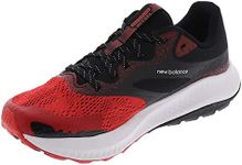 New Balance Men's Dynasoft Nitrel V5 Trail Running Shoe, True Red/Black/White, 10.5