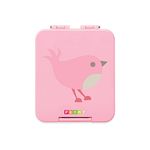 AwwBaby Mini Bento Box — Chirpy Bird | Spill-Proof Bento Box - Ideal | Lunch Box with Compartments for Kids and Adults | Leak-Proof Bento Lunch Box with Tiffin Box Features