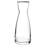 BORMIOLI ROCCO ‘Ypsilon’ Carafe (0.5L) – Glass Water Jar/Wine Decanter/Iced Tea Jug/Juice Pitcher/Milk Decanter – Premium Italian Glass: Dishwasher Safe – Luxury Glassware