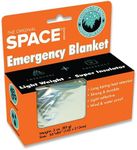 Grabber Outdoors The Original Space Brand Emergency Survival Blanket, Silver, 3oz. 56" X 84"