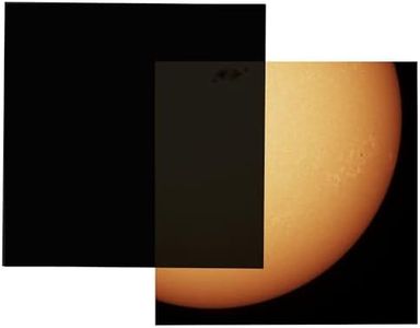 Gravitis AstroSnap: DIY Solar Filter Sheet Variants for Enhanced Sun Photography with Telescopes, Binoculars and Cameras - ISO 12312-2 Compliant, AAS Recognized (6x6 Inches)